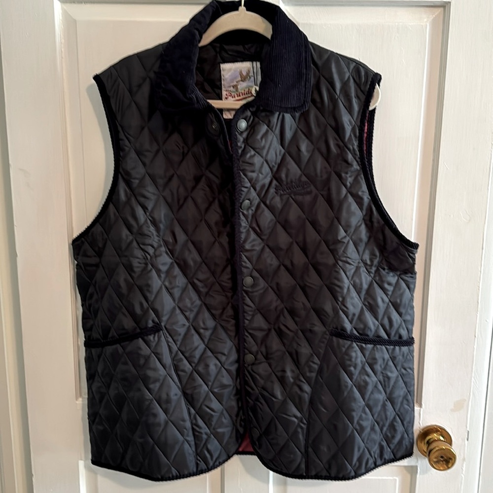 John Partridge rag gilet quilted vest